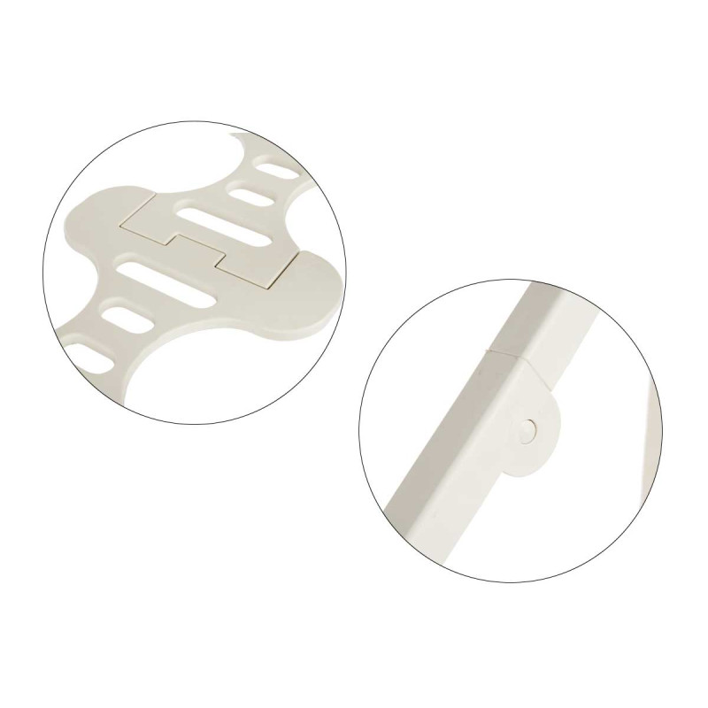 SECHOIR LINGE RESINE BLANC MIKONOS 23M