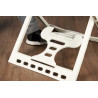 23M WHITE RESIN MIKONOS CLOTHESLINE