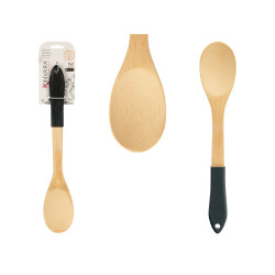 ESPATULA COLHER BAMBU PRETA