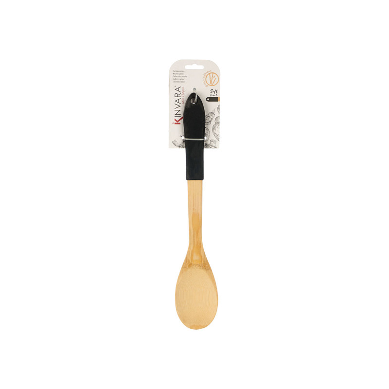 BLACK BAMBOO KITCHEN SPOON