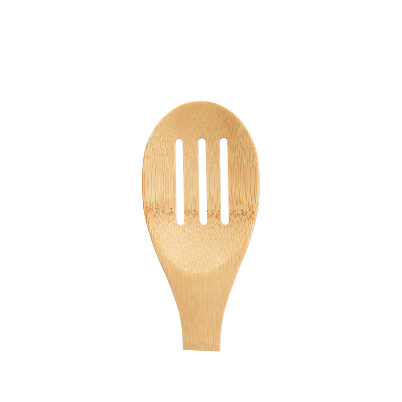 ESPATULA COLHER RISCAS BAMBU PRETA