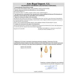 SPATULE CUILLÈRE RAYURES BAMBOU NOIR