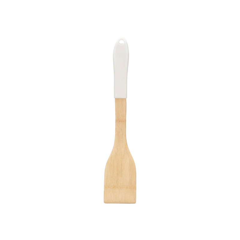SMOOTH WITHE BAMBOO SPATULA