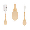 WHITE BAMBOO KITCHEN SPOON
