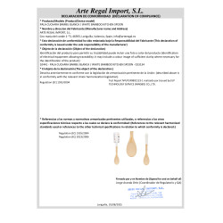 SPATULE CUILLÈRE BAMBOU BLANC