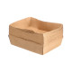SET 15 SMALL KRAFT SERVICE TRAYS
