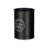 STEEL UTENSIL HOLDER BLACK