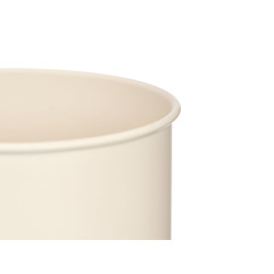 SUPORTE PARA UTENSILIOS EM AÇO BRANCO CREME