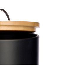 GARLIC KEEPER BAMBOO LID