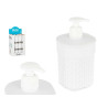 DOSIFICADOR PLASTICO BAÑO 580ML BLANCO