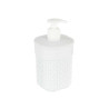 DOSIFICADOR PLASTICO BAÑO 580ML BLANCO