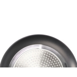 SET 2 SARTENES ALUMINIO NEGRO 