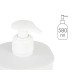 DOSIFICADOR PLASTICO BAÑO 580ML BLANCO