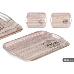 BANDEJA MELAMINA 42X27CM SURT 2 BISTRO