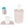 DOSIFICADOR PLASTICO BAÑO 580ML ROSA