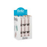 DISPENSER BAGNO IN PLASTICA 580ML ROSA