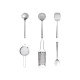 SET 7 PIECES KITCHEN UTENSILS STAINLESS STEEL