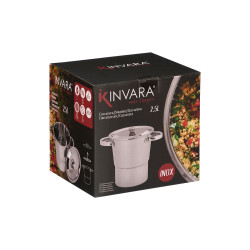 CUSCUSERA ACERO INOXIDABLE 2,5L