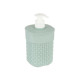 DOSIFICADOR PLASTICO BAÑO 580ML VERDE MENTA