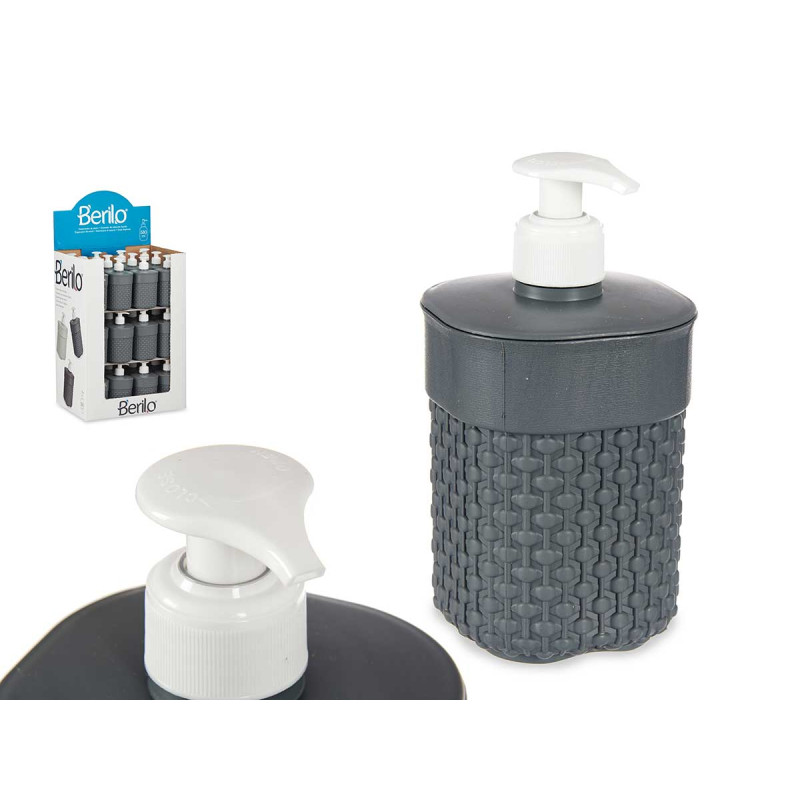 DISTRIBUTEUR PLASTIQUE BAIN 580ML ANTHRACITE