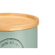 BAMBOO LID STACKABLE JAR ASSORTMENT 2 GREEN MINT