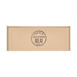 CASSETTA DEL PANE BEIGE COPERCHIO BAMBU