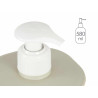 DOSIFICADOR PLASTICO BAÑO 580ML BEIGE