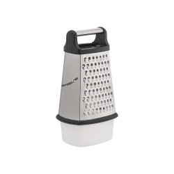 STEEL GRATER BLACK LARGE MEASURING TANK