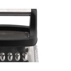 STEEL GRATER BLACK LARGE MEASURING TANK