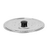 METAL FRYING PAN LID WITH DRAINER 22 CM