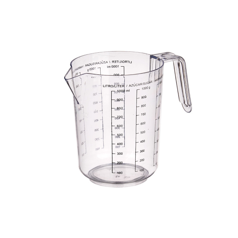 CARAFE MESUREUSE TRANSP 1L