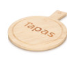 TABLA REDONDA BAMBU Y PIZARRA DEC TAPAS