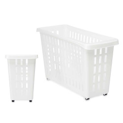 ORGANIZZ ARMADIETTO IN PLASTIC RUOTE BIANCHE