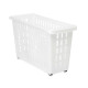 ORGANISATEUR PLASTIQUE ARMOIRE AVEC ROUES BLANC