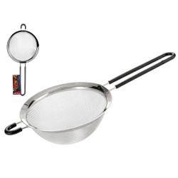 SCOLAPASTA 10CM DIAM ACCIAIO CON SILICON