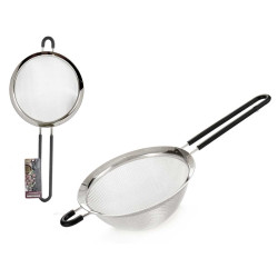 SCOLAPASTA 14CM DIAM ACCIAIO CON SILICON