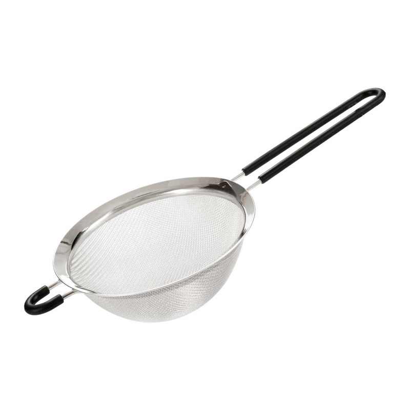 COLANDER14CM DIAM STEEL SILICONE MIX 2 C