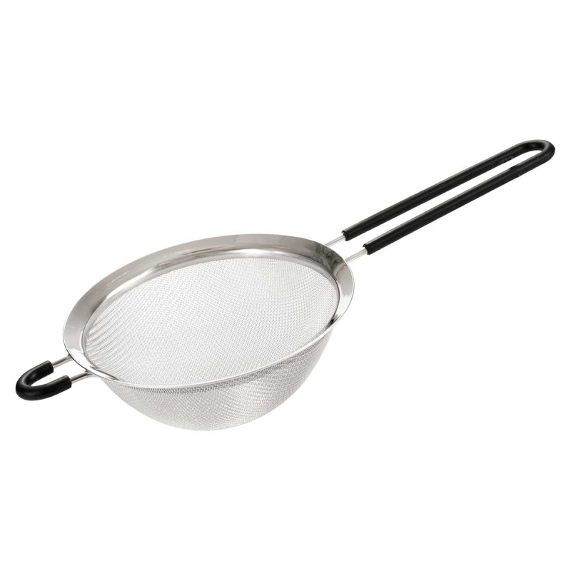 COLANDER18CM DIAM STEEL SILICONE MIX 2 C