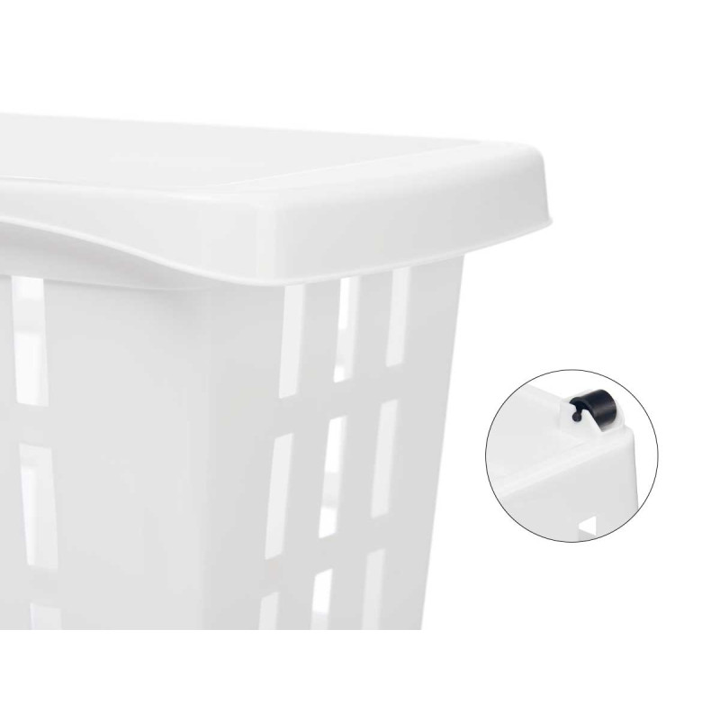 ORGANIZZ ARMADIETTO IN PLASTIC RUOTE BIANCHE