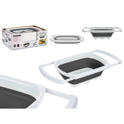 COLADOR RECTANGULAR AJUSTABLE Y PLEGABLE