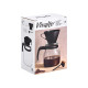 JARRA CAFETERA FILTRO NEGRA 1,2L