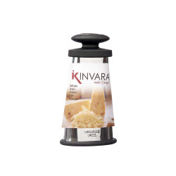 RALLADOR ACERO C MANGO SILICONA NEGRO