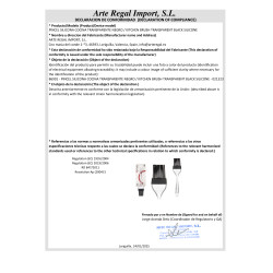 PINCEL SILICONA COCINA TRANSPARENTE NEGRO