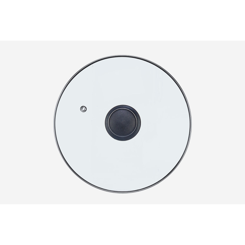 COPERCHIO CRISTALLO FILO ARGENTO 22CM