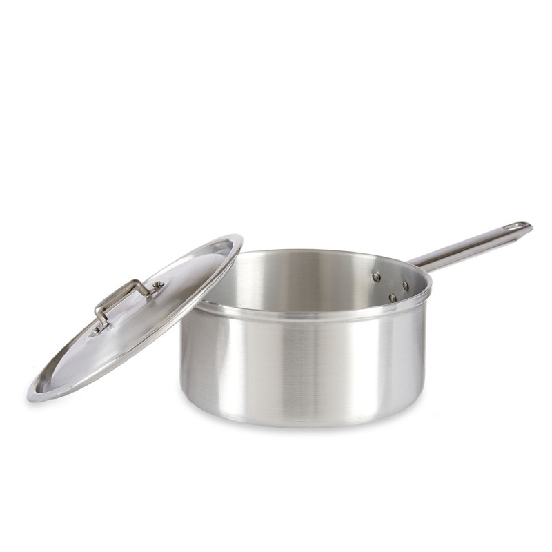 CASSEROLE ALUMINIUM AVEC COUVERCLE 20CM