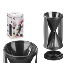 RALLADOR CONICO NEGRO