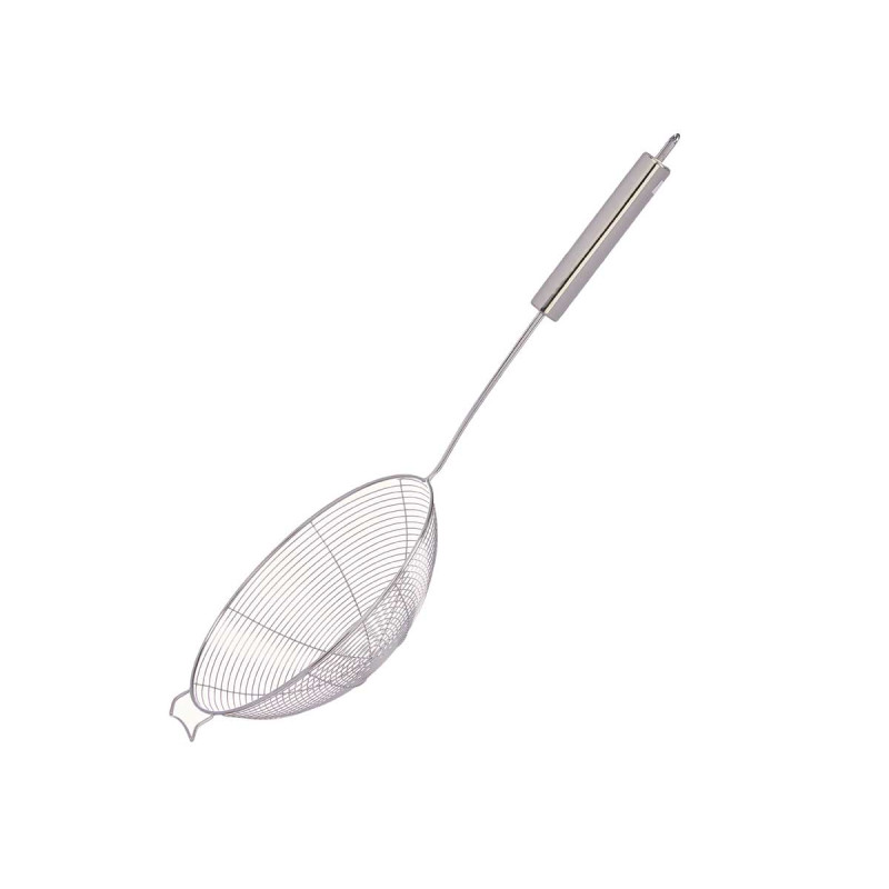 PELLE D'ÉGOUTTAGE EN ACIER DE 19 CM SUPPORT