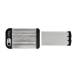 TORRADEIRA PLANA PRETA 600W