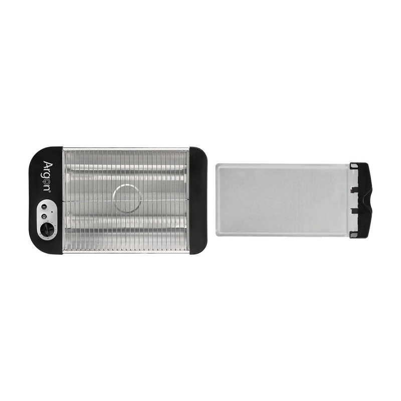 TORRADEIRA PLANA PRETA 600W