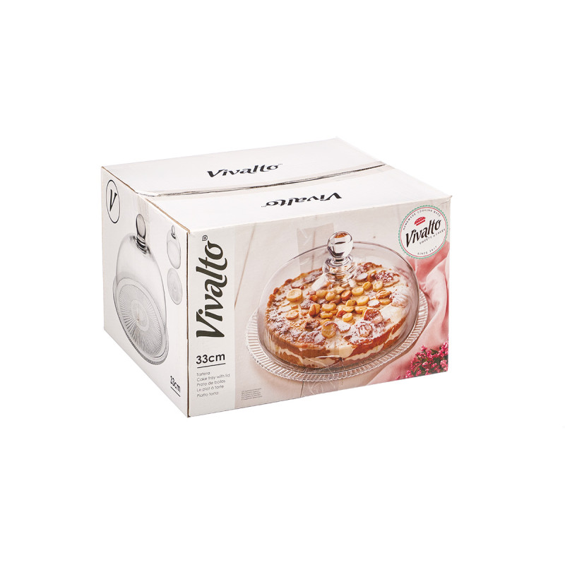 FORMA DE TARTE COM TAMPA 33CM